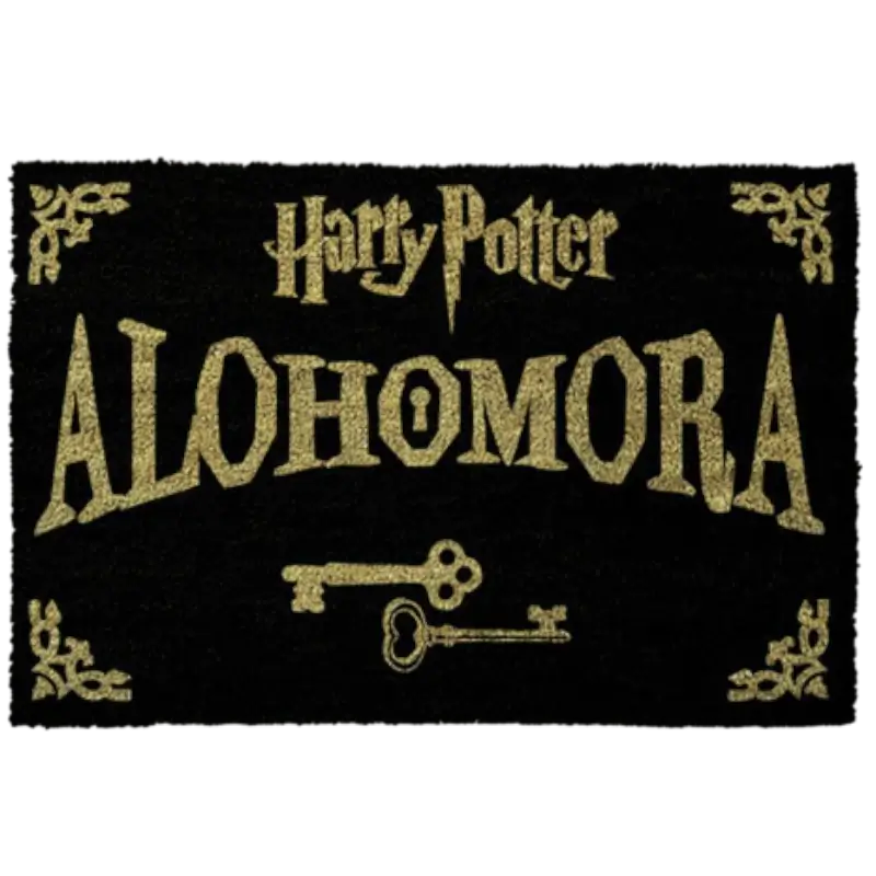 TAPETE DE PORTA HARRY POTTER (ALOHOMORA)