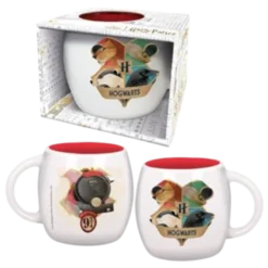CANECA GLOBO HARRY POTTER HOGWARTS