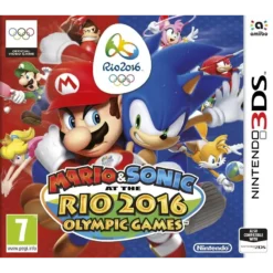 MARIO & SONIC AT THE RIO 2016 OLYMPIC GAMES 3DS (S/CAIXA, S/MANUAIS)