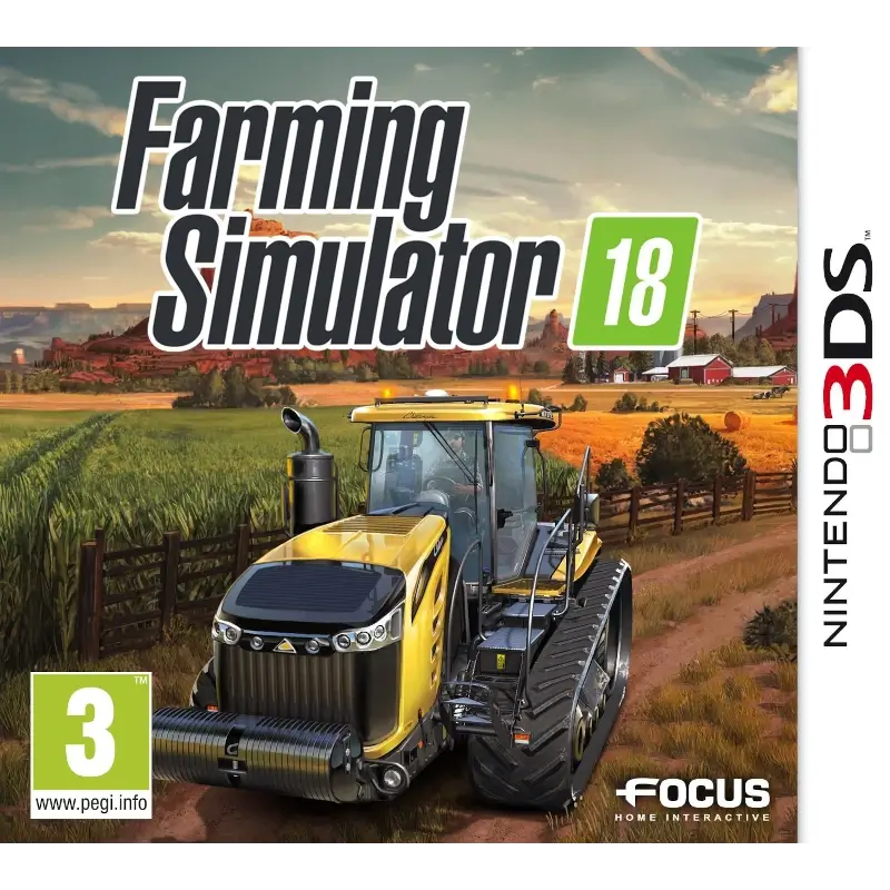FARMING SIMULATOR 18 3DS (SEMI-NOVO)