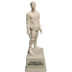 ESTÁTUA SAINTS ROW IV JOHNNY GAT MEMORIAL STATUE