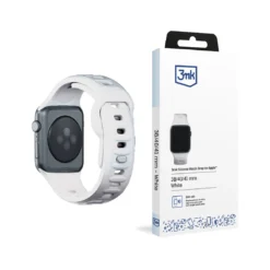 3MK PULSEIRA DE SILICONE PARA APPLE WATCH WHITE 6