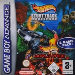 2 GAME PACK HOT WHEELS STUNT TRACK CHALLENGE + HOT WHEELS WORLD RACE