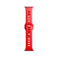 3MK PULSEIRA DE SILICONE PARA APPLE WATCH 42/44/45/49 MM (RED)
