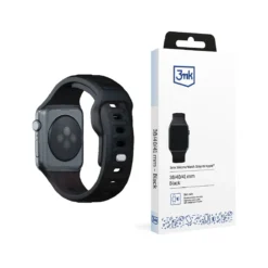 3MK PULSEIRA DE SILICONE PARA APPLE WATCH BLACK 7