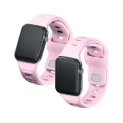 3MK PULSEIRA DE SILICONE PARA APPLE WATCH POWDER PINK 1