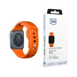 3MK PULSEIRA DE SILICONE PARA APPLE WATCH ORANGE 6