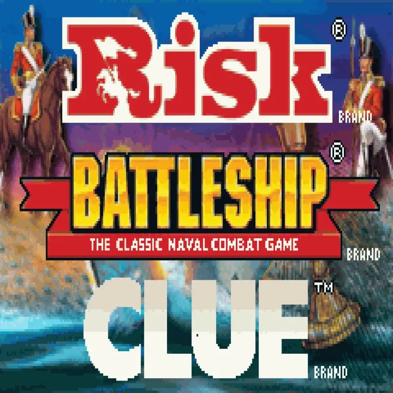 3 GAMES PACK RISK + BATTLESHIP + CLUE GBA - Image 3