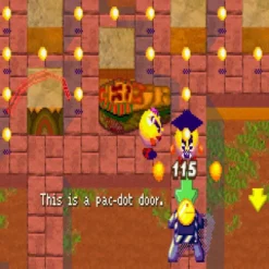 2 GREAT GAMES MS. PAC MAN MAZE MADNESS PAC MAN WORLD GBA IG3