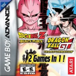 2 GAMES IN 1 DRAGON BALL Z BUU'S FURY + DRAGON BALL GT TRANSFORMATION