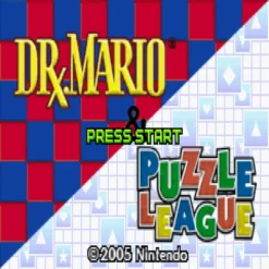 2 GAMES IN 1 DR. MARIO PUZZLE LEAGUE GBA IG3
