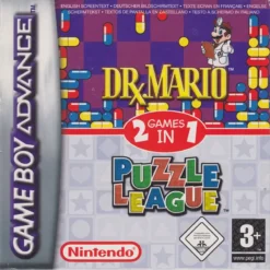 2 GAMES IN 1 DR. MARIO + PUZZLE LEAGUE