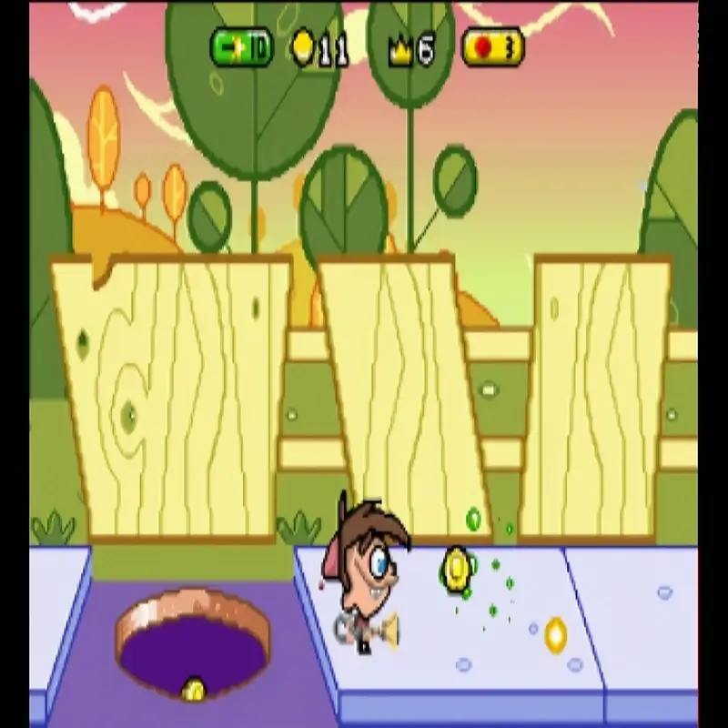 2 GAMES IN 1 SPONGEBOB SQUAREPANTS BATTLE FOR BIKINI BOTTOM + THE FAIRLY ODDPARENTS! BREAKIN' DA RULES GBA - Image 4