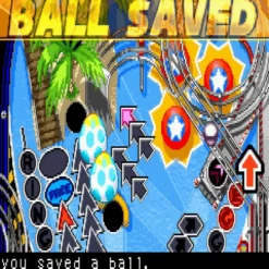 2 GAMES IN 1 SONIC PINBALL PARTY COLUMNS CROWN GBA IG1