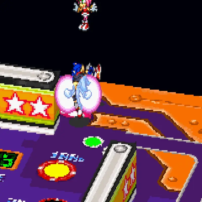 2 GAMES IN 1 SONIC BATTLE + SONIC PINBALL PARTY GBA - Image 3