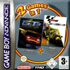 2 GAMES IN 1 GT3 ADVANCE + MOTO GP