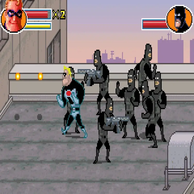 2 GAMES IN 1 FINDING NEMO THE CONTINUING ADVENTURES + THE INCREDIBLES GBA - Image 2