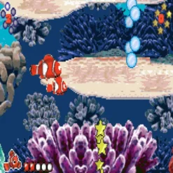 2 GAMES IN 1 FINDING NEMO FINDING NEMO THE CONTINUING ADVENTURES ADVENTURES GBA IG3