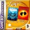 2 GAMES IN 1 FINDING NEMO + THE INCREDIBLES