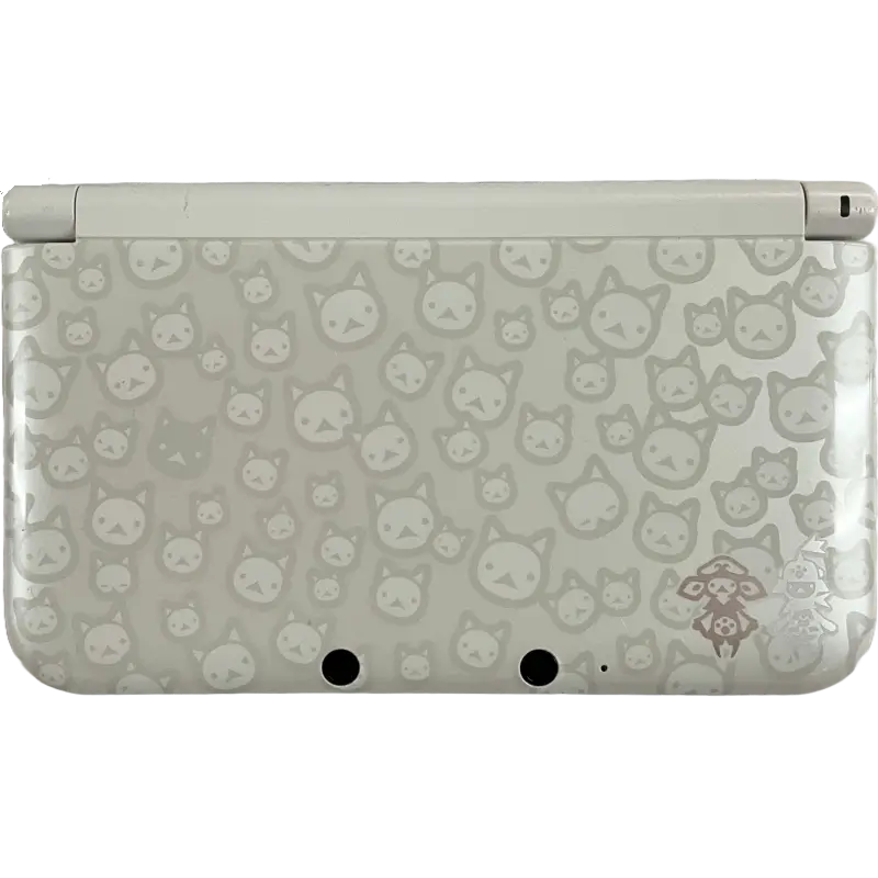 CONSOLA NINTENDO 3DS XL MONSTER HUNTER 4 FELYNE WHITE - Image 2