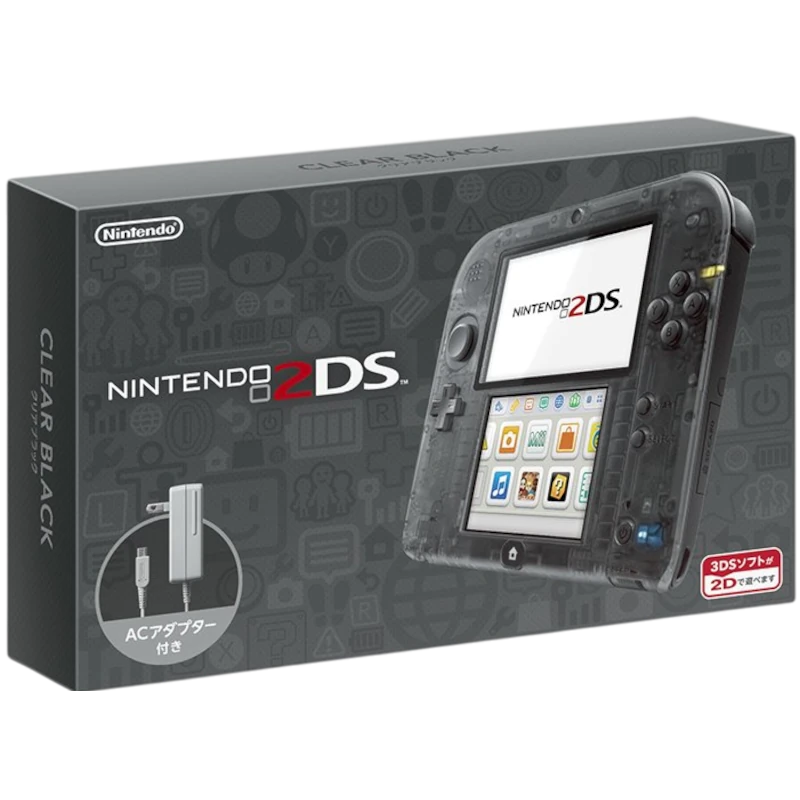 CONSOLA NINTENDO 2DS (PRETO TRANSPARENTE)
