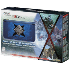 NEW NINTENDO 3DS XL MONSTER HUNTER GENERATIONS EDITION (AZUL)