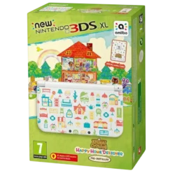 NEW NINTENDO 3DS XL ANIMAL CROSSING HAPPY HOME DESIGNER EDITION