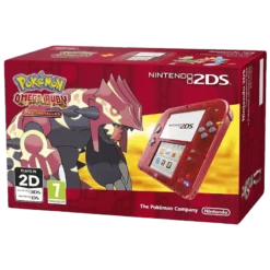 CONSOLA NINTENDO 2DS (VERMELHO TRANSPARENTE) + POKÉMON OMEGA RUBY