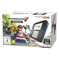 CONSOLA NINTENDO 2DS (PRETO/TURQUESA) + MARIO KART 7