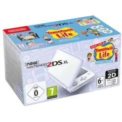 NEW NINTENDO 2DS XL (BRANCO/LAVANDA) + TOMODACHI LIFE