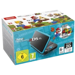 CONSOLA NEW NINTENDO 2DS XL (PRETO/TURQUESA) + SUPER MARIO 3D LAND