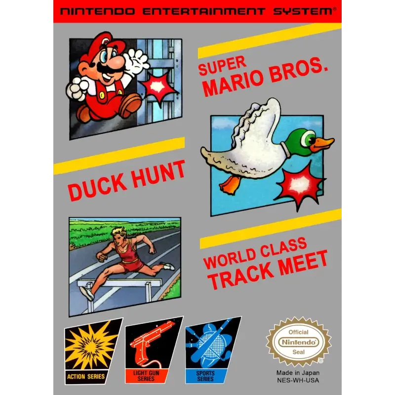 SUPER MARIO BROS DUCK HUNT WORLD CLASS TRACK MEET