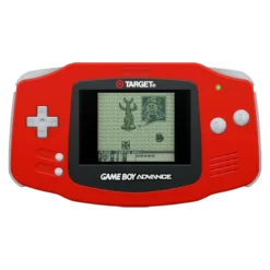 CONSOLA GAME BOY ADVANCE TARGET RED