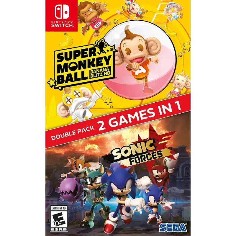 Super Monkey Ball Banana Blitz HD + Sonic Forces Double Pack