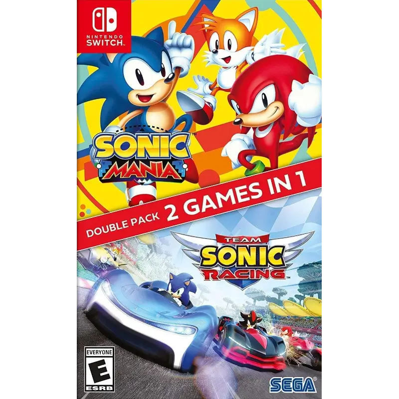SONIC MANIA + TEAM SONIC RACING DOUBLE PACK