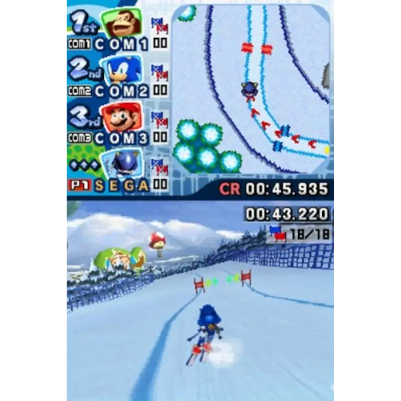 MARIO & SONIC AT THE OLYMPIC WINTER GAMES NDS - Image 4