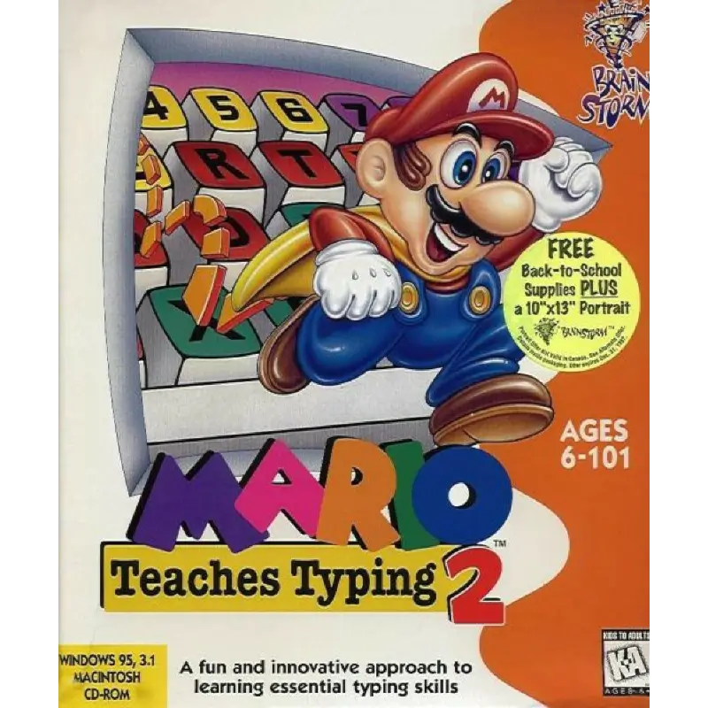 MARIO TEACHES TYPING 2