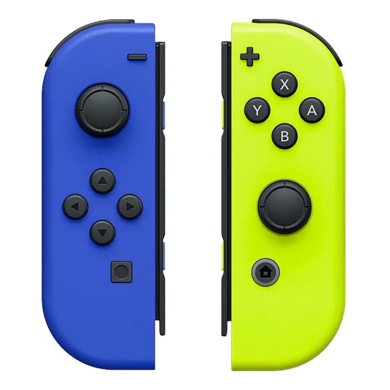COMANDOS JOY-CON J-C PAD NSW (AZUL/AMARELO NÉON)