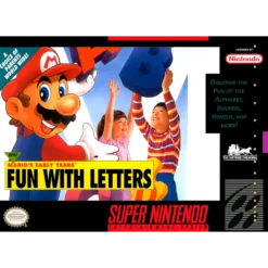 MARIO'S EARLY YEARS FUN WITH LETTERS