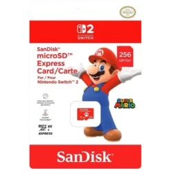 CARTÃO MICROSD EXPRESS SANDISK 256GB