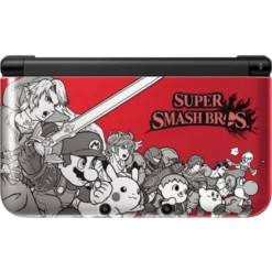 CONSOLA NINTENDO 3DS XL SUPER SMASH BROS RED IG1