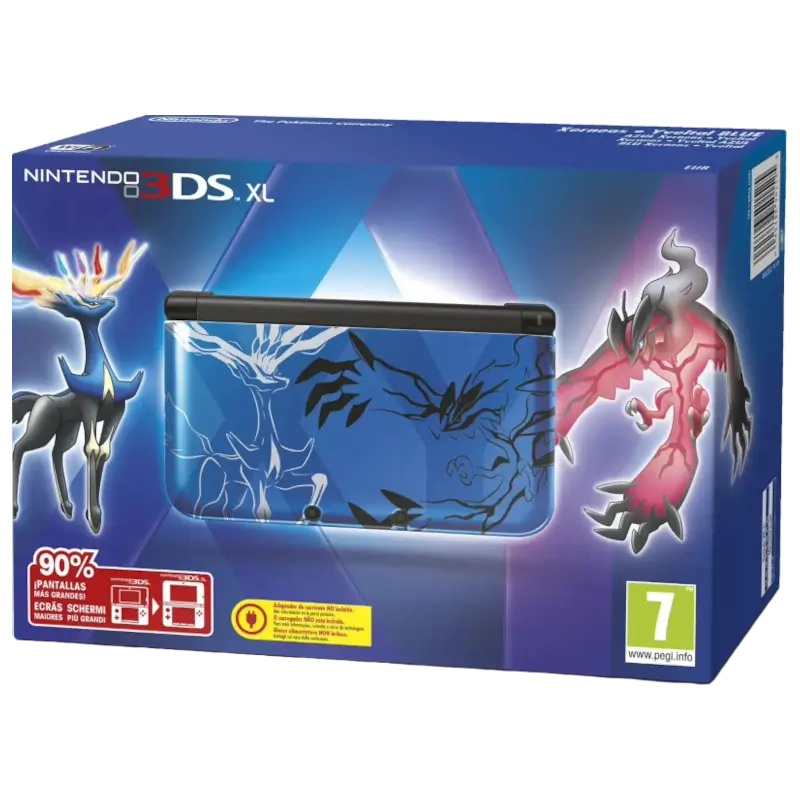 CONSOLA NINTENDO 3DS XL POKEMON X AND Y BLUE