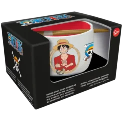 TAÇA RAMEN ONE PIECE (LUFFY E CAVEIRA)