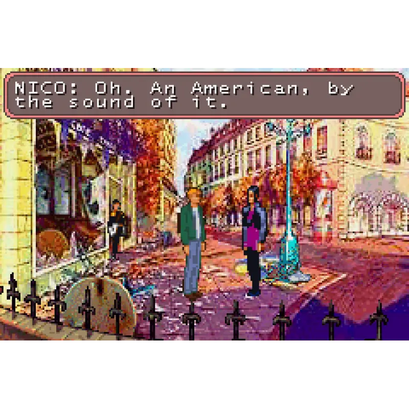 BROKEN SWORD THE SHADOW OF THE TEMPLARS GBA - Image 3