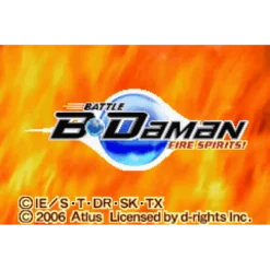 BATTLE B DAMAN FIRE SPIRITS GBA IG3