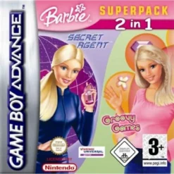 BARBIE SUPERPACK SECRET AGENT BARBIE & BARBIE GROOVY GAMES