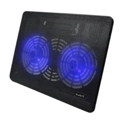 EWENT NOTEBOOK COOLING PAD WITH 2 FANS