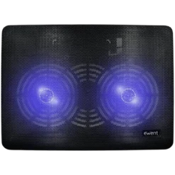 EWENT NOTEBOOK COOLING PAD WITH 2 FANS IG1