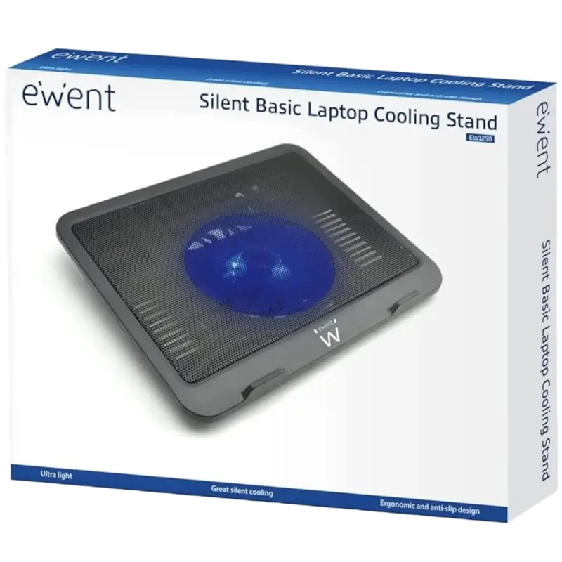 EWENT SILENT BASIC LAPTOP COOLING STAND