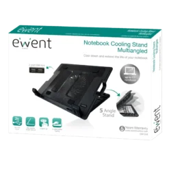 EWENT NOTEBOOK COOLING STAND MULTI-ANGLES
